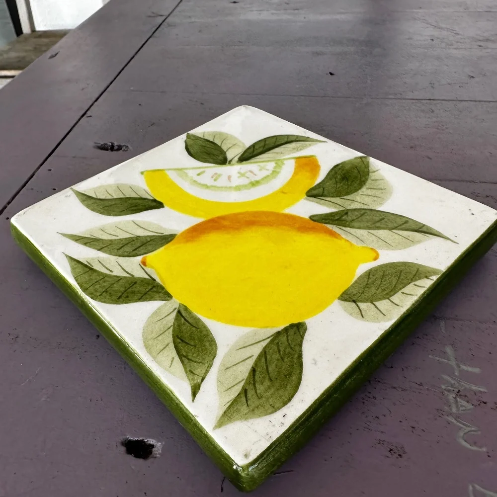 Williams Sonoma Laurie Gates Ceramic Trivet